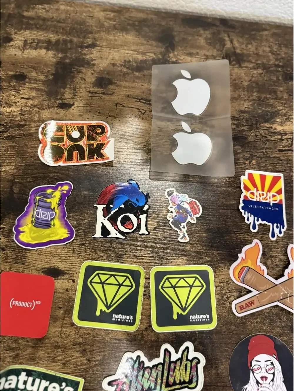 Sticker Lot RAW Drip Apple Nature’s Medicines Streetwear Vinyl Decals Bundle